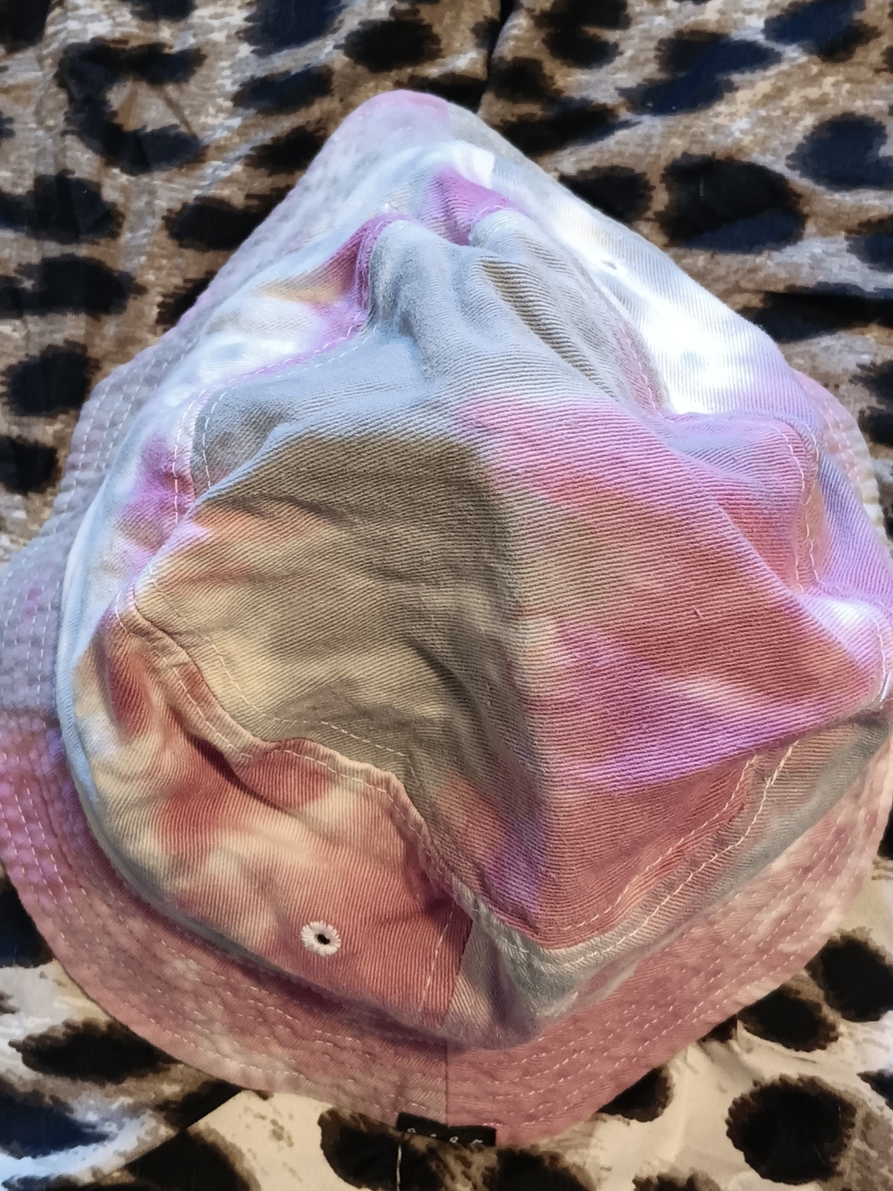 4 For 20$ Kids Tie-Dye Bucket Hat - Pink & Gray Sun Hat